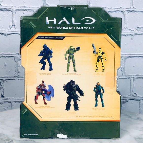 Halo Infinite Series 3 Master Chief Action Figure Commando Rifle & Grappleshot - Picture 3 of 4